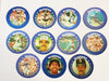 1986 SLURPEE 7 Eleven Triple Stars COLLECTOR SERIES 11 Coin Lot