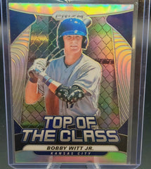 2020 Panini Prizm - Top of the Class - Silver Prizm #TOC-2  Bobby Witt Jr.