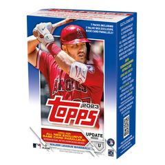 2023 Topps Update Baseball Factory Sealed Blaster Box (7 packs per box, 12 cards per pack)
