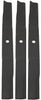 SET of 3 BLADES 942-05179 High-Lift Blade for 72-inch Cutting Decks 25" Length fits Pro Z 700 900 Series