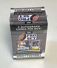 2022 Leaf Pro Set Draft Football Blaster Box Factory Sealed - 2 Autograph Cards per Box
