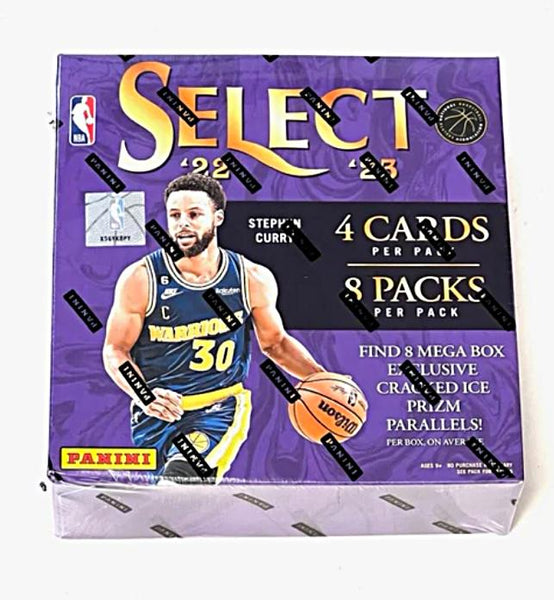 2022-23 Panini Select Basketball Mega Box Factory Sealed 32 Cards