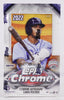 2022 Topps Chrome Baseball Hobby Box Factory Sealed (24 packs/box, 4 Cards/pack)