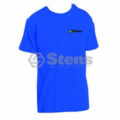 STENS 051-190.  Shirt Large / Royal Blue with color logo