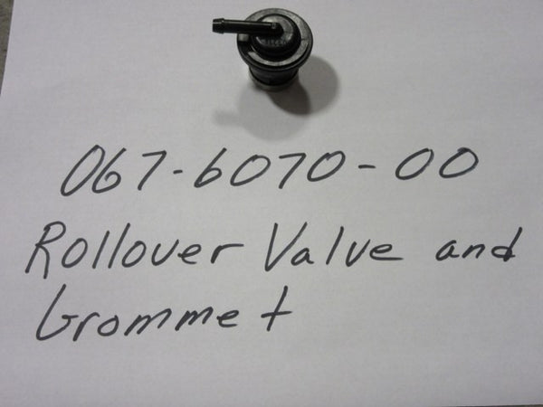 Bad Boy 067-6070-00.  Rollover Valve and Grommet New