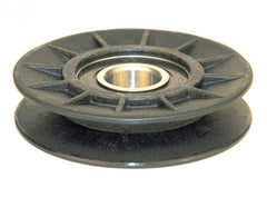 Rotary 10128. PULLEY IDLER V 3/8" ID X 2" OD VIP2000-2.112 COMPOSITE replaces AYP 166042, 532166042