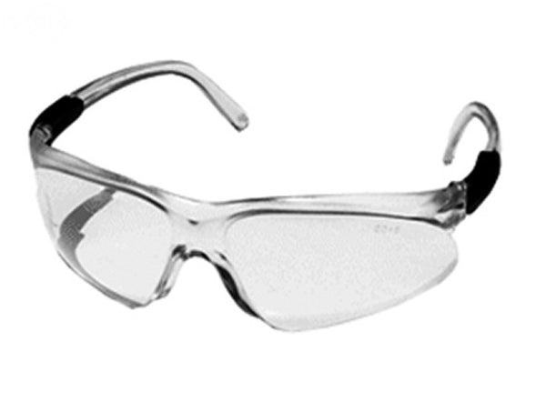 Rotary 11607. SAFETY GLASSES VIPER 754 CLEAR CRYSTAL BLACK