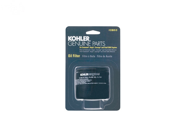 Rotary 1205001S1 CARDED KOHLER OEM OIL FILTER 12 050 01-S.  Alt Rotary 7916.
