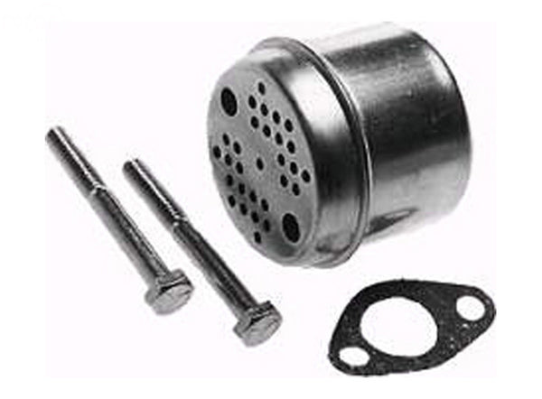 Rotary 1274. MUFFLER W/HDWE FOR TECUMSEH 27181C, 27181B, 30996