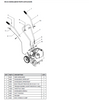 Throttle Cable 14645 Earthquake Mini-Tiller / Cultivator MC43 Series.  Replaces Earthquake 4667.