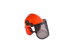 Rotary 15927 Safety Helmet with Ear Muffs & Face Shield