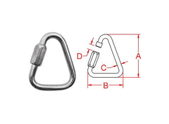 Rotary 16990 QUICK LINK TRIANGLE 4.84"