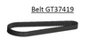 GT37419 Transmission Belt replaces John Deere MIA12479