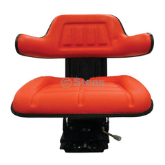 Stens 3010-0003 Seat, Economy suspension, red, adjustable