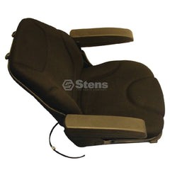 Stens 3010-0013 Seat, Pneumatic suspension, black cloth, adjustable