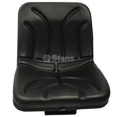 Stens 3010-0033 Seat, Compact flip, black vinyl