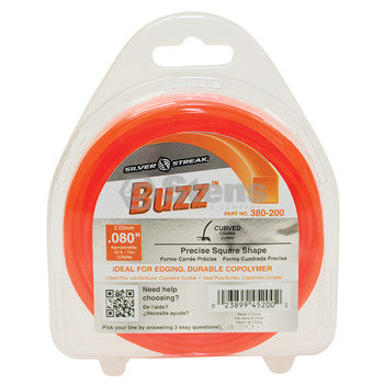 STENS 380-200  Buzz Trimmer Line / .080 50' Clam Shell