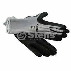 STENS 751-151.  Coated Work Glove / Gray String Knit, Large