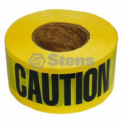 STENS 751-527.  Barricade Caution Tape / 2 Mil. Black/Yellow