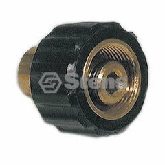 STENS 758-555.  Twist-Fast Coupler / 1/4" F Inlet;22mm x 1.5 F Out