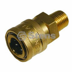 STENS 758-595.  Quick Coupler Socket / 1/4" Male Brass