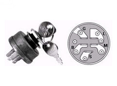 Rotary 9158. KIT IGNITION SWITCH AYP 158913 HUSQVARNA 532158913.  Alt. Stens 430-173