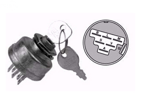 Rotary 9623. SWITCH IGNITION MURRAY / AYP 140301 532140301