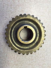 GW-20913 WORM GEAR BRONZE MTD.  41 TEETH, 1" SHAFT SIZE.  ALT.  GW20913