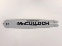 McCulloch 12" Chainsaw Guide Bar .050 gauge 3/8" LP pitch NOS P/N 214234 - Gray