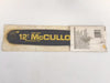214234 McCulloch 12" Chainsaw Guide Bar .050 gauge 3/8" pitch NOS