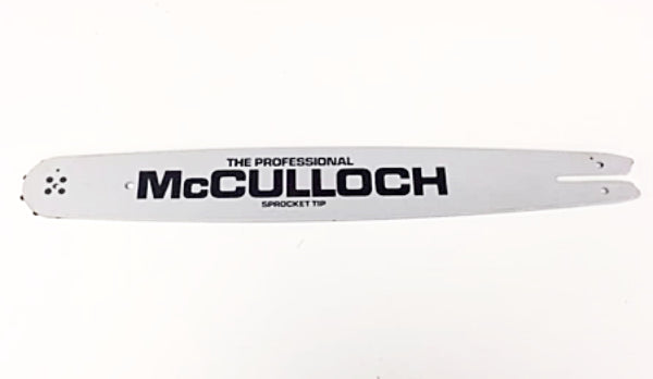 214236-33 McCulloch Chainsaw 16" Bar 3/8" LP Pitch, .050" gauge, A318 mount NOS Vintage