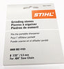 0000 882 4103 STIHL 7/32" (5.5mm) Chainsaw Chain Grinding Stone 3pk for 12 Volt Sharpener/Grinder