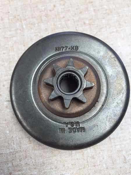 N177-K8 Herr Spurr Sprocket 1/4" Pitch, fits McCulloch Pro Mac 3205, 3805, Mini Mac, Mini Mac 6, 25, 30, 35, Mac 6, 110, 120, 130, 140, 3214, 3216, 3516, 3818, Power Mac 310, 320, 330, 340, 365, 480, Super Pro 40, Titan 7, Titan 35, Titan 40