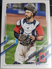 2021 Topps Series Two - Vintage Stock Austin Hedges /99 - Cleveland Guardians C
