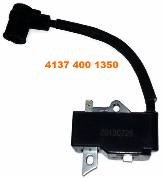 STIHL 4137 400 1350 IGNITION COIL.  FITS FS80, FS80R, FS85, FC85, HT70, HT75