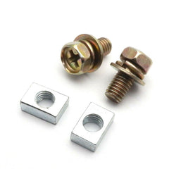 532442148 Battery Terminal Kit (2-PACK) Square Nut with Bolt M5X10mm 532428122