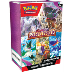 Pokémon TCG: Scarlet & Violet-Paldea Evolved Booster Bundle (6 Packs)