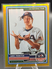 2023 Panini Stars And Stripes James Tronstein #39 Gold /10