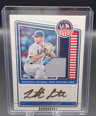 2023 Panini Stars & Stripes JONATHAN SANTUCCI Patch Auto CNTC-JS