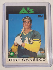 1986 Topps Traded Jose Canseco 2OT (RC)