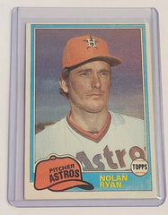 1981 Topps Nolan Ryan #240 Houston Astros