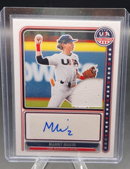 2024 Panini Stars and Stripes Manny Marin 18U National Team Relic Auto /199 NTS-MM