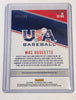 2018 Panini Stars and Stripes Mac Guscette AUTO /189 SS-MG