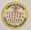 1986 Slurpee Triple Stars Coins Willie Hernandez Ryne Sandberg Robin Yount IX