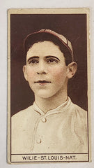 1912 Ernest Wilie Recruit T207 St Louis