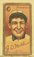 1911 J.D. John Miller T205 Piedmont Pittsburg Pirates