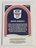 2024 Panini Stars & Stripes DAVID RAMIREZ Auto Relic NTS-DR