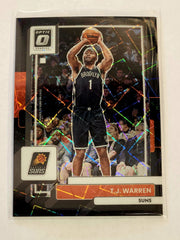 2022-23 Panini Donruss Optic Basketball TJ Warren #34 Black Velocity Prizm /39