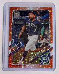 2021 Topps J.P. Crawford Orange /299 70th Anniversary #506