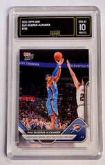 2025 Topps Now Shai Gilgeous-Alexander 200 GMA 10 GEM MT 8601122
